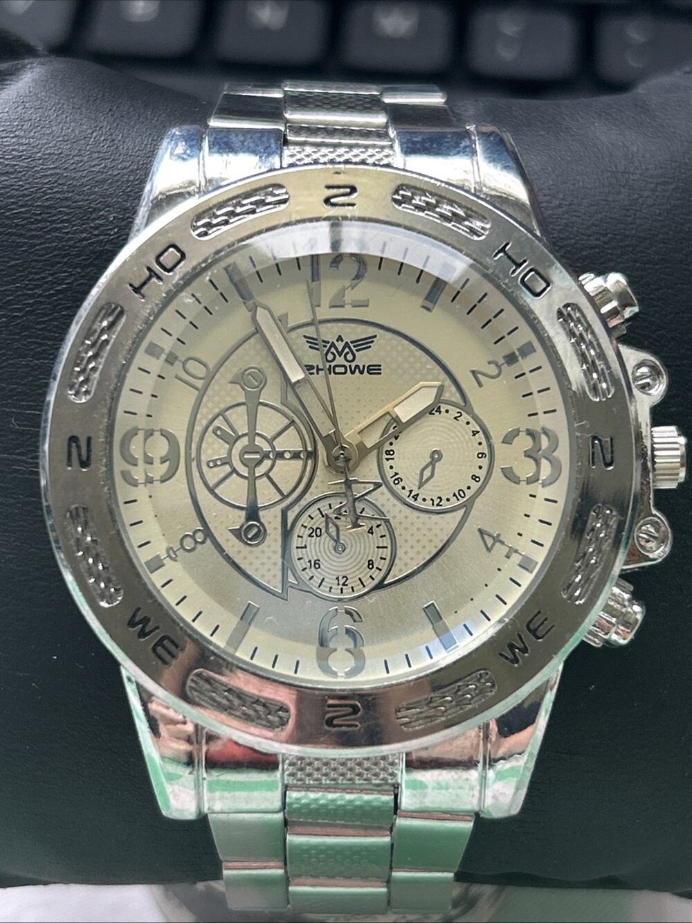 Zhowe Silver Tone Women’s Quartz Watch
